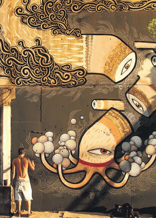 Sair da ilegalidade. Thiago Alvim pretende se cadastrar para conseguir pintar mais espaços em BH